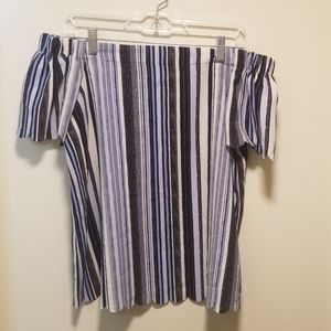 Off the shoulder blouse